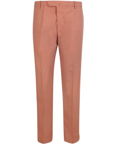 Dell'Oglio Trousers > slim-fit trousers - Rouge