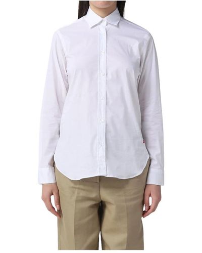 Peuterey Camisa clásica regular-fit - Blanco