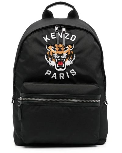 KENZO Backpacks,schwarze taschen - stilvolle kollektion