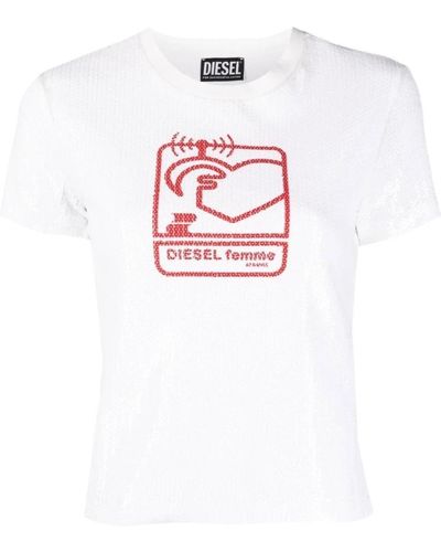 DIESEL T-shirts - Blanco