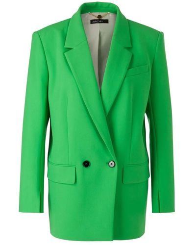 Marc Cain Classico blazer doppiopetto - Verde