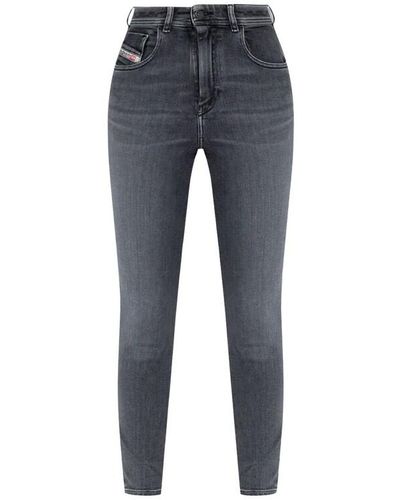 DIESEL 1984 slandy super skinny jeans - Gris