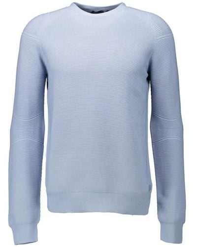 ALPHATAURI Knitwear > round-neck knitwear - Bleu