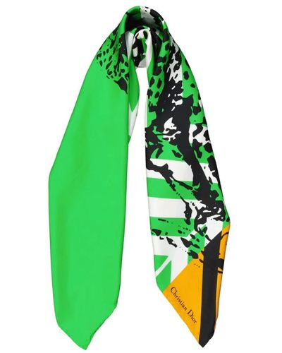 Dior Accessories > scarves > silky scarves - Vert