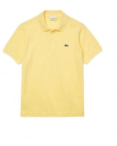 Lacoste Polo Shirts - Yellow