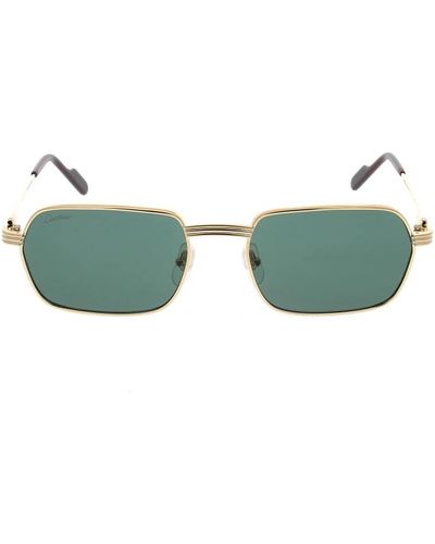 Cartier Stylische sonnenbrille - Grün