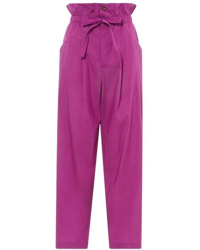 Vanessa Bruno Trousers > cropped trousers - Violet