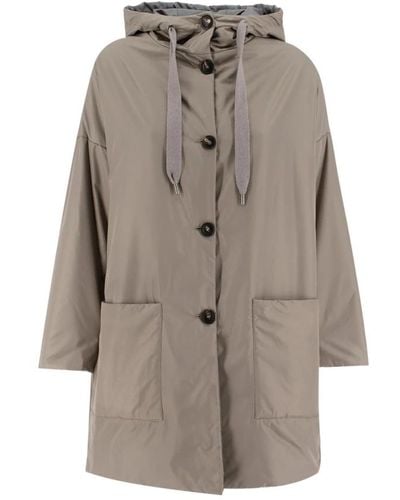 Le Tricot Perugia Jackets > rain jackets - Gris