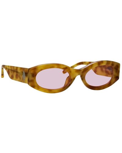 The Attico Accessories > sunglasses - Marron
