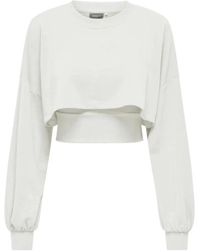 ONLY Sweatshirts - Weiß