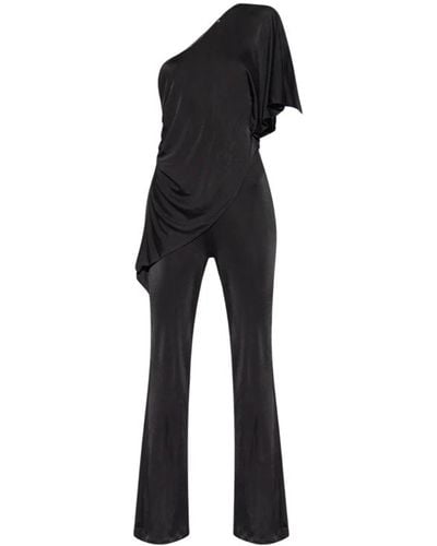 Diane von Furstenberg Talia jumpsuit - Negro