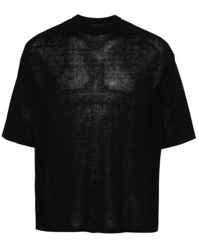 Roberto Collina T-Shirts - Black