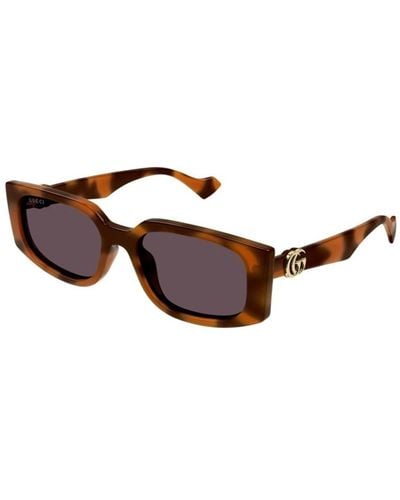 Gucci Violette sonnenbrille gg1534s - Braun