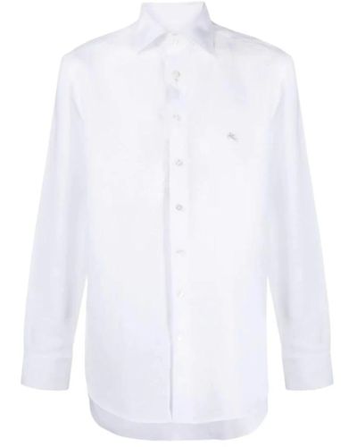 Etro Weiße hemden für männer