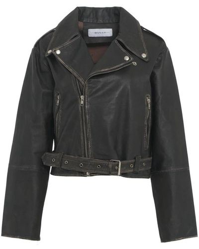 Bully Leather Jackets - Black