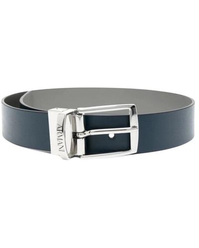 Emporio Armani Accessories > belts - Bleu