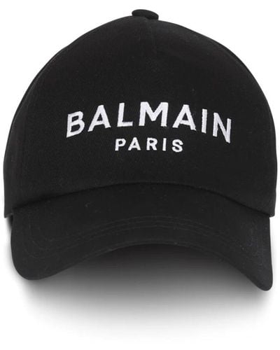Balmain Caps - Black
