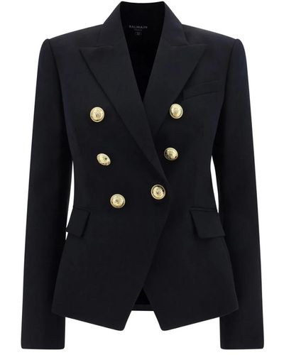 Balmain Jackets > blazers - Noir