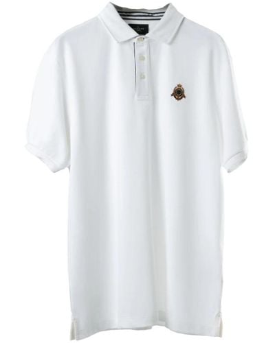 Hackett Polo Shirts - White