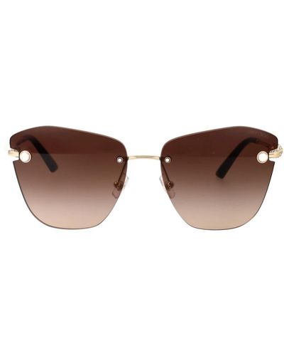 Jimmy Choo Accessories > sunglasses - Marron