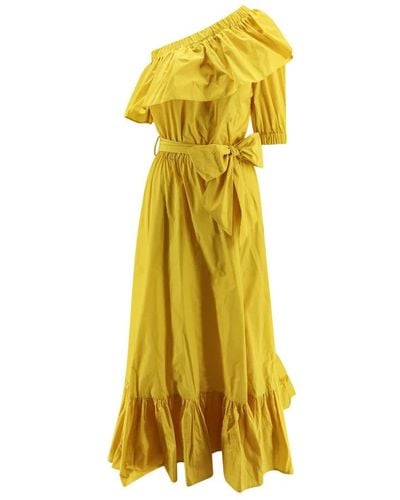 Lavi Midi Dresses - Yellow