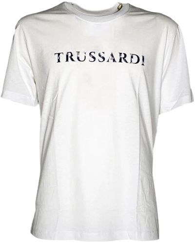 Trussardi T-Shirts - Weiß