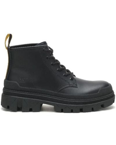 Caterpillar Shoes > boots > lace-up boots - Noir