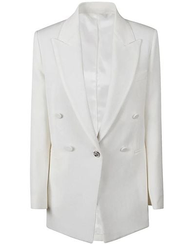 Lanvin Double breasted tailored jacket - Bianco