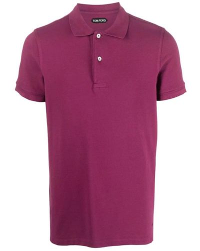 Tom Ford Polo Shirts - Purple