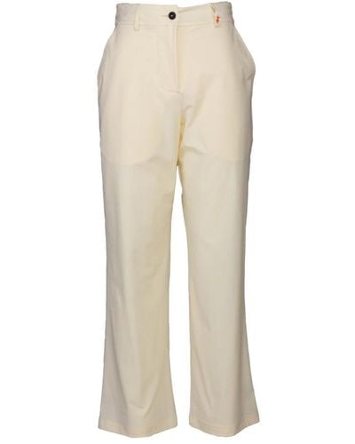 Save The Duck Wide Trousers - Natural