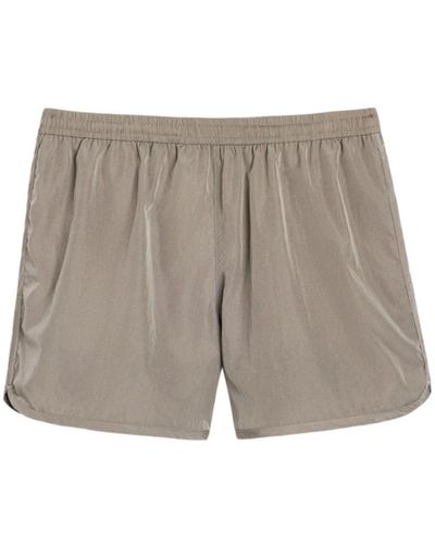 Ami Paris Shorts > casual shorts - Gris