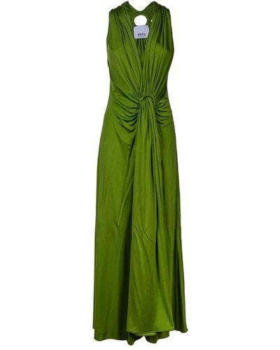 Erika Cavallini Semi Couture Maxi vestiti - Verde