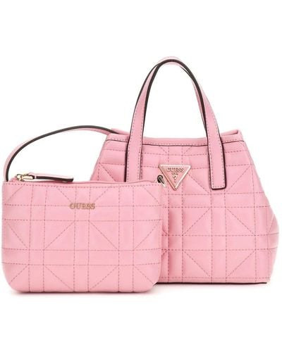Guess Rosa shopper mit pouch - Pink