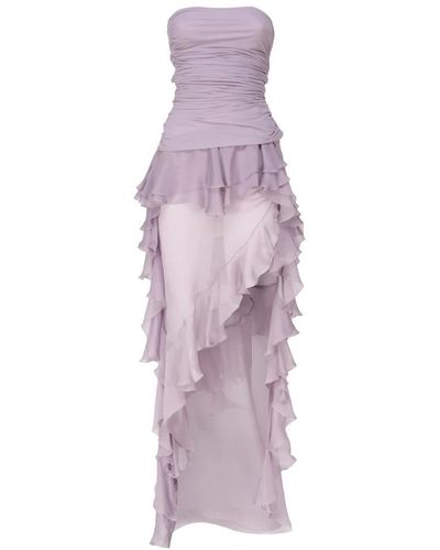 Blumarine Midi Dresses - Purple