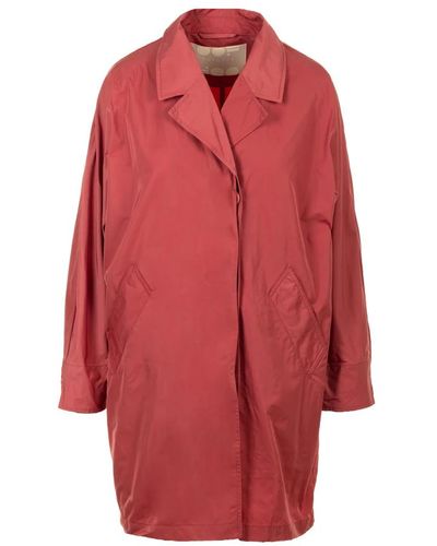 OOF WEAR Coats > single-breasted coats - Rouge