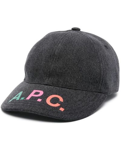 A.P.C. Accessories > hats > caps - Gris