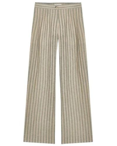 MASSCOB Wide Trousers - Natural