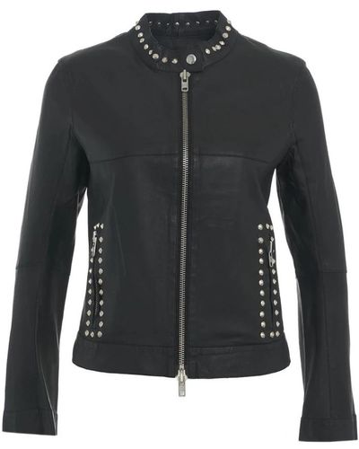Bully Jackets > leather jackets - Noir