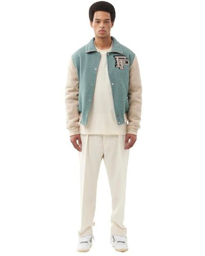 Filling Pieces Bomber Jackets - Blue