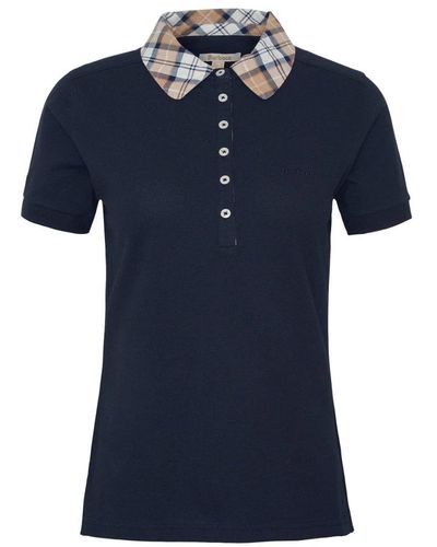 Barbour Polo Shirts - Blue