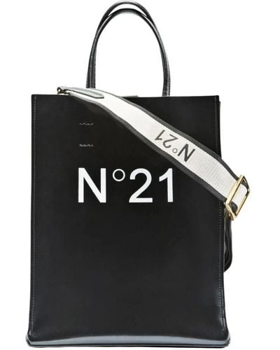 N°21 Tote Bags - Black