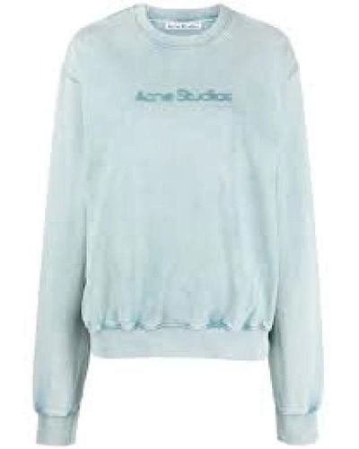 Acne Studios Sweatshirts & Hoodies - Blau