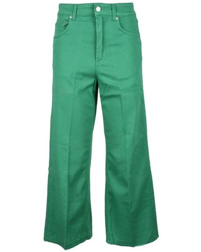 Department 5 Wide Jeans - Green