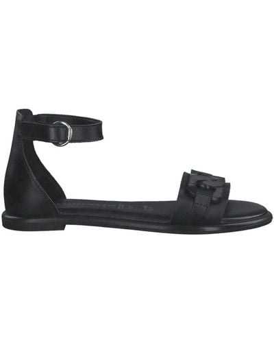 Tamaris Flat sandals - Nero