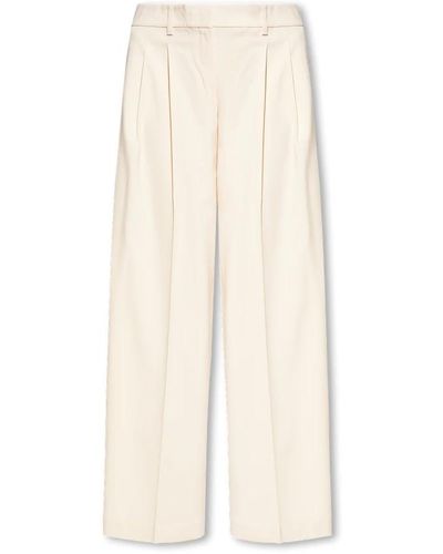Theory Trousers > wide trousers - Neutre