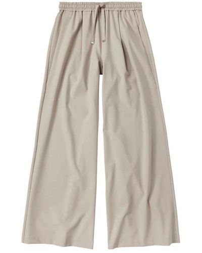 Closed Wide Trousers - Grey
