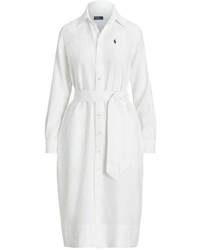 Ralph Lauren Shirt dresses - Blanco