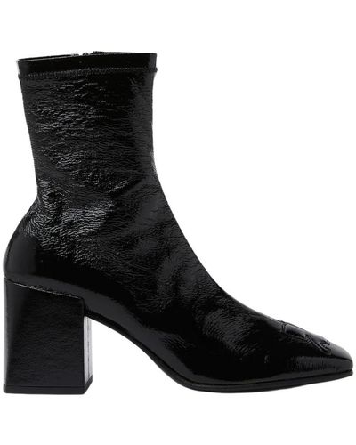 Courreges Heeled Boots - Black