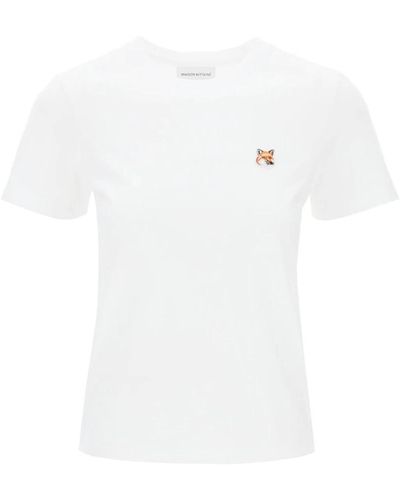 Maison Kitsuné T-Shirts - White