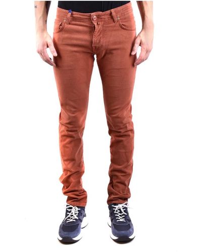 Jacob Cohen Slim-Fit Trousers - Red